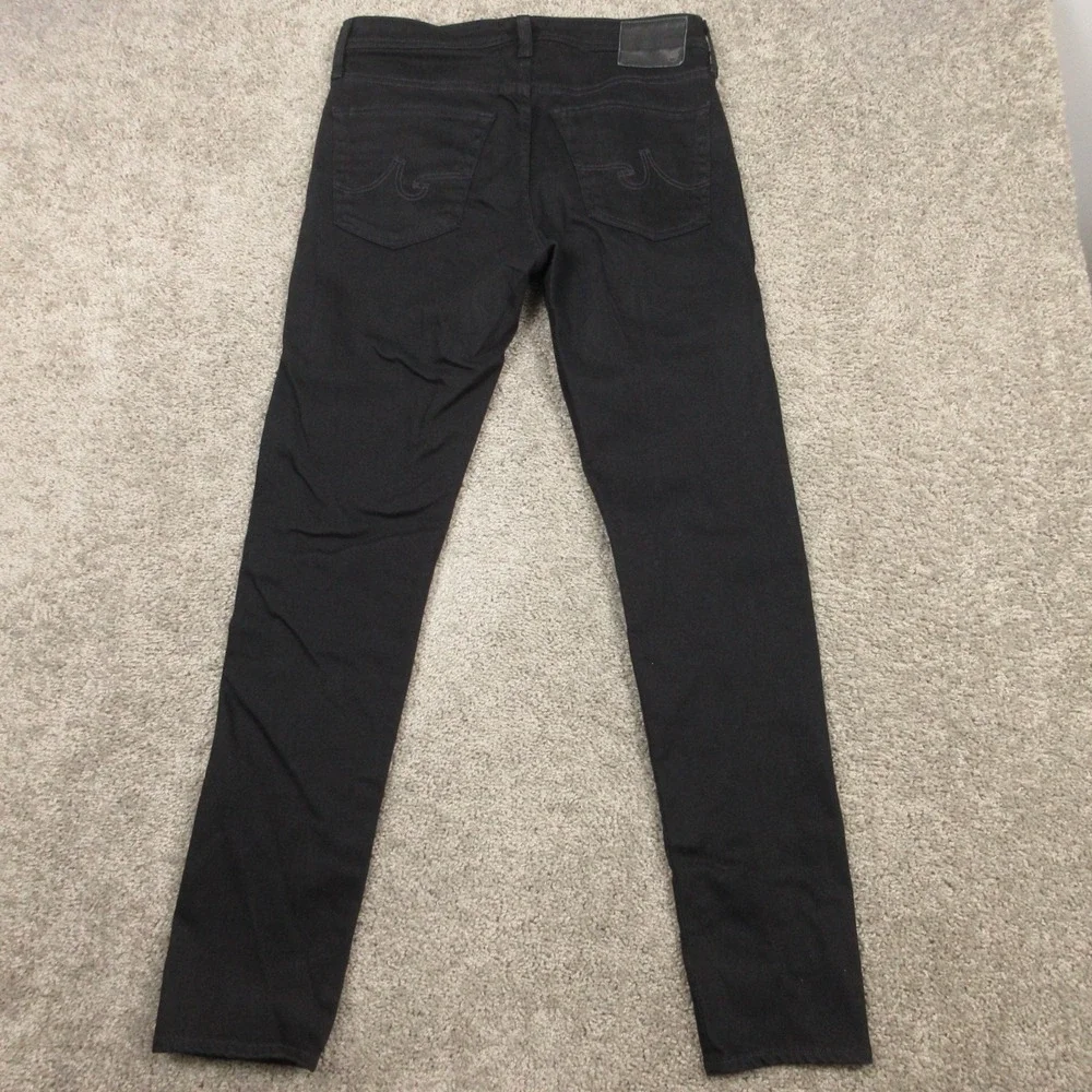 AG Adriano Goldschmied Jeans Mens 33x32 Black Dylan Slim Skinny USA Denim Pants